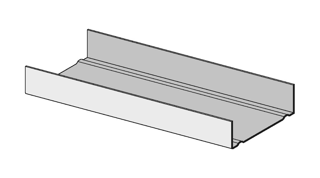 Profil Knauf UW 100x40x06mm 4000mm