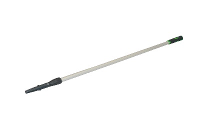 Nespoli Teleskopstange Alu 2x1.00m Endstücke schwarz ST