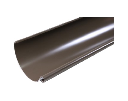 PREFA gutter 0.7mm 5mtr D 333mm large bead brown
