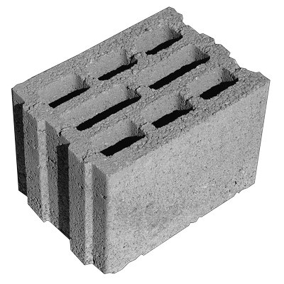 Blok betonowy Helminger 24cm Hbl 4 W24 L/W/H 33.0/24/23.8cm