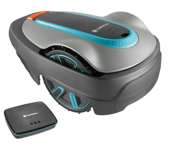 Gardena robotic lawnmower SILENO city 500 m² set with gateway - 19066-20