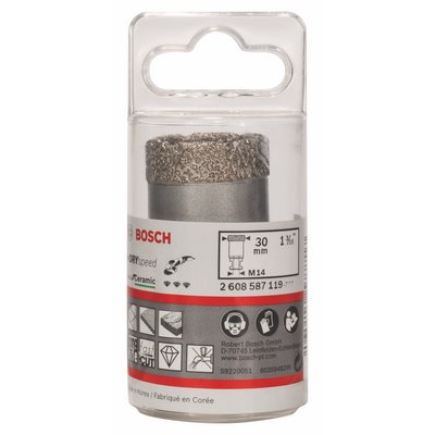 Bosch Diamanttrockenbohrer Dry Speed Best Keramik 30x35mm