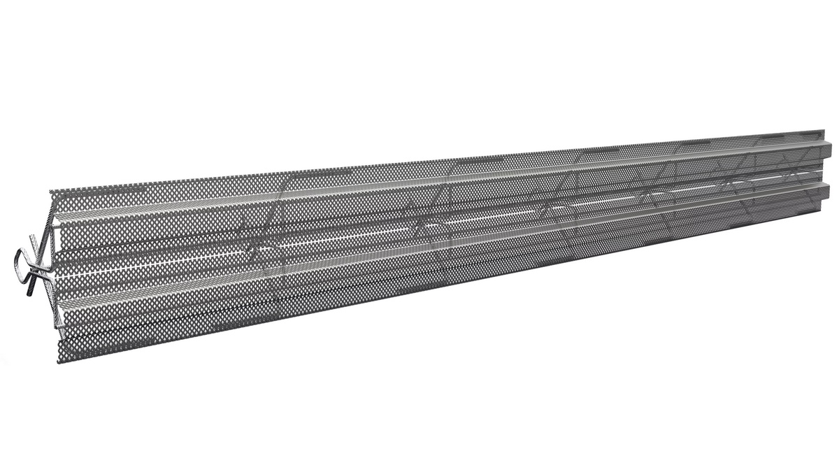 Mastertec shuttering element ABS 300 galvanised sealing sheet cage length 2.40m 160mm