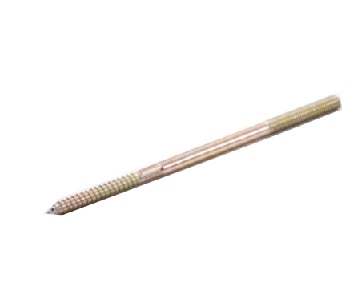 LEH CU Stockschrauben gelb passiviert M10x200mm
