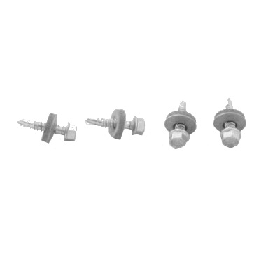 Stainless steel screws w. nut for SF bracket 12x30mm