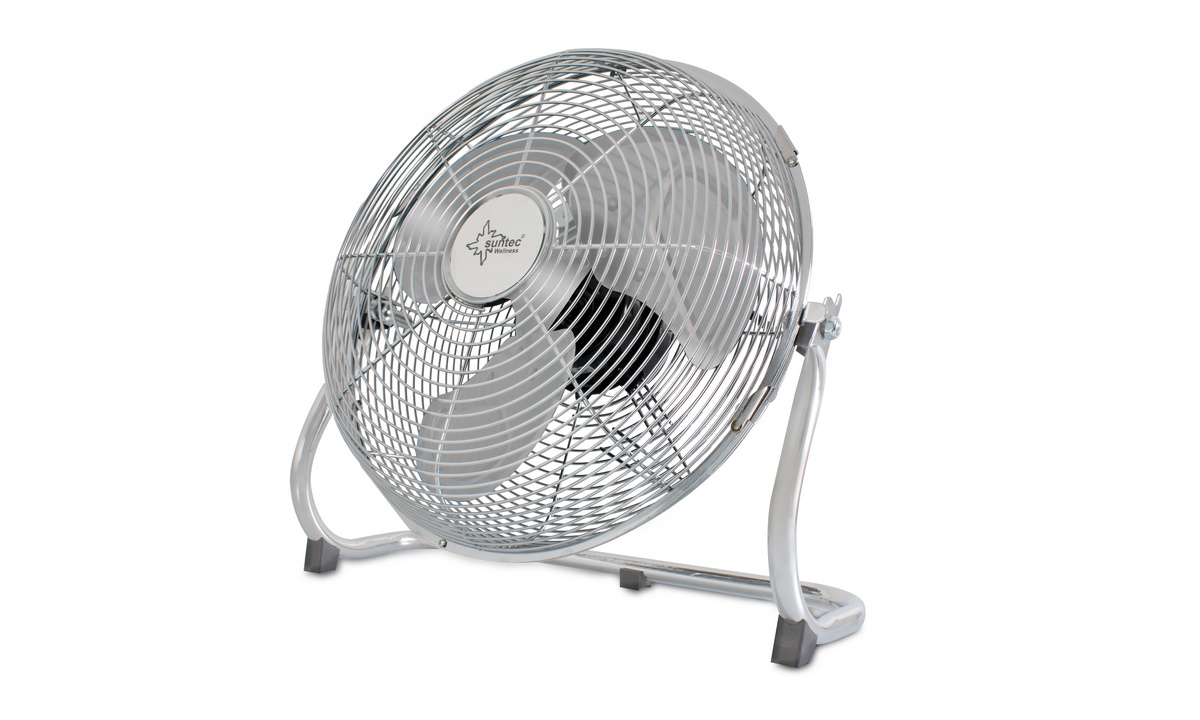 Suntec Bodenventilator CoolBreeze 35cm 3500 BV 3 Stufen Chrom