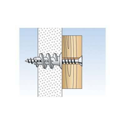 Kołek do płyt gipsowo-kartonowych Fischer GK PU=100