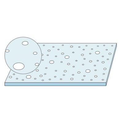 Knauf Cleaneo Akustik 2SK / 2FF 12/25Q 1200x2000x12.5mm schwarzes fvz