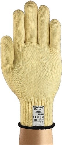 Handschuhe HyFlex 70-215 Gr.10 gelb EN Kevlar/Neptune 388.EN 407 Kat.III 12 PA