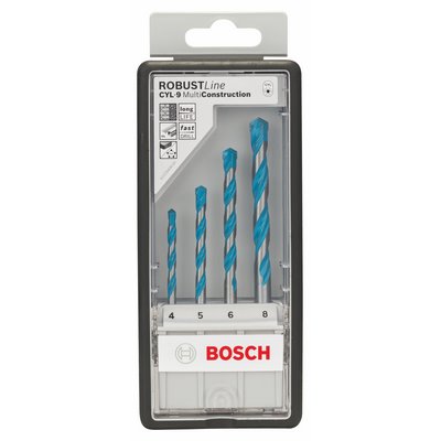Bosch multi-purpose drill bit set Multi Construct CYL-9 4 pcs.