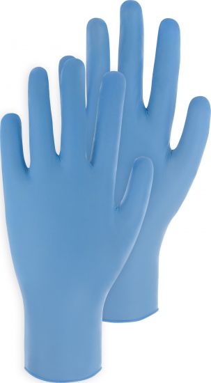 Rękawice nitrylowe Triuso PU Blue Pearl rozmiar XL Unigloves bezpudrowe (100 szt.)