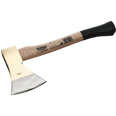 Triuso hand axe 1000g GS-tested w. lacquered handle ash handle 40cm