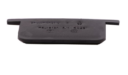 Recyfix Standard/Plus/Flat 100 typ 80 vz ścianka końcowa 147x60mm zamknięta a. PE-PP