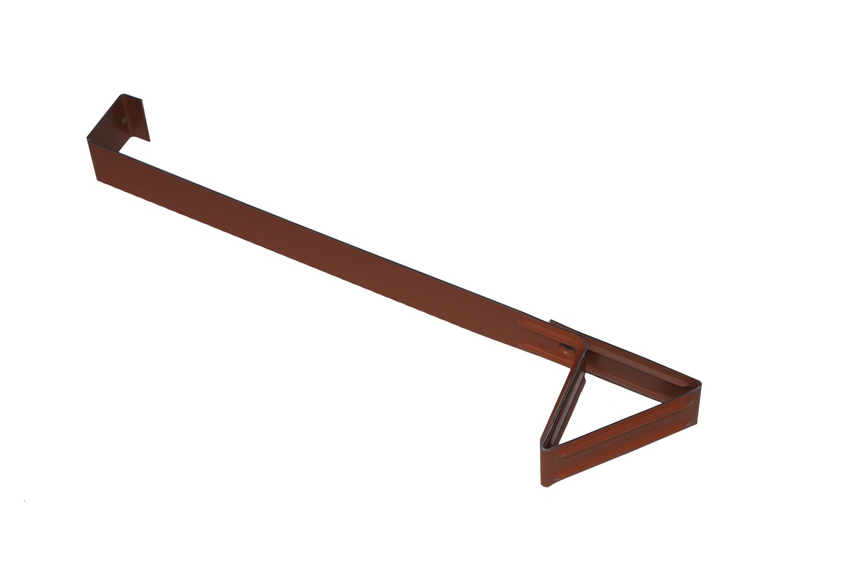 Heller snowstop C-380 BS long snow stop bar fz brick red