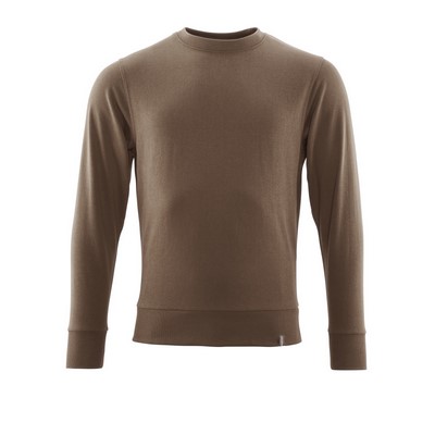 MASCOT® CROSSOVER Sweatshirt dunkel sandbeige Gr. M