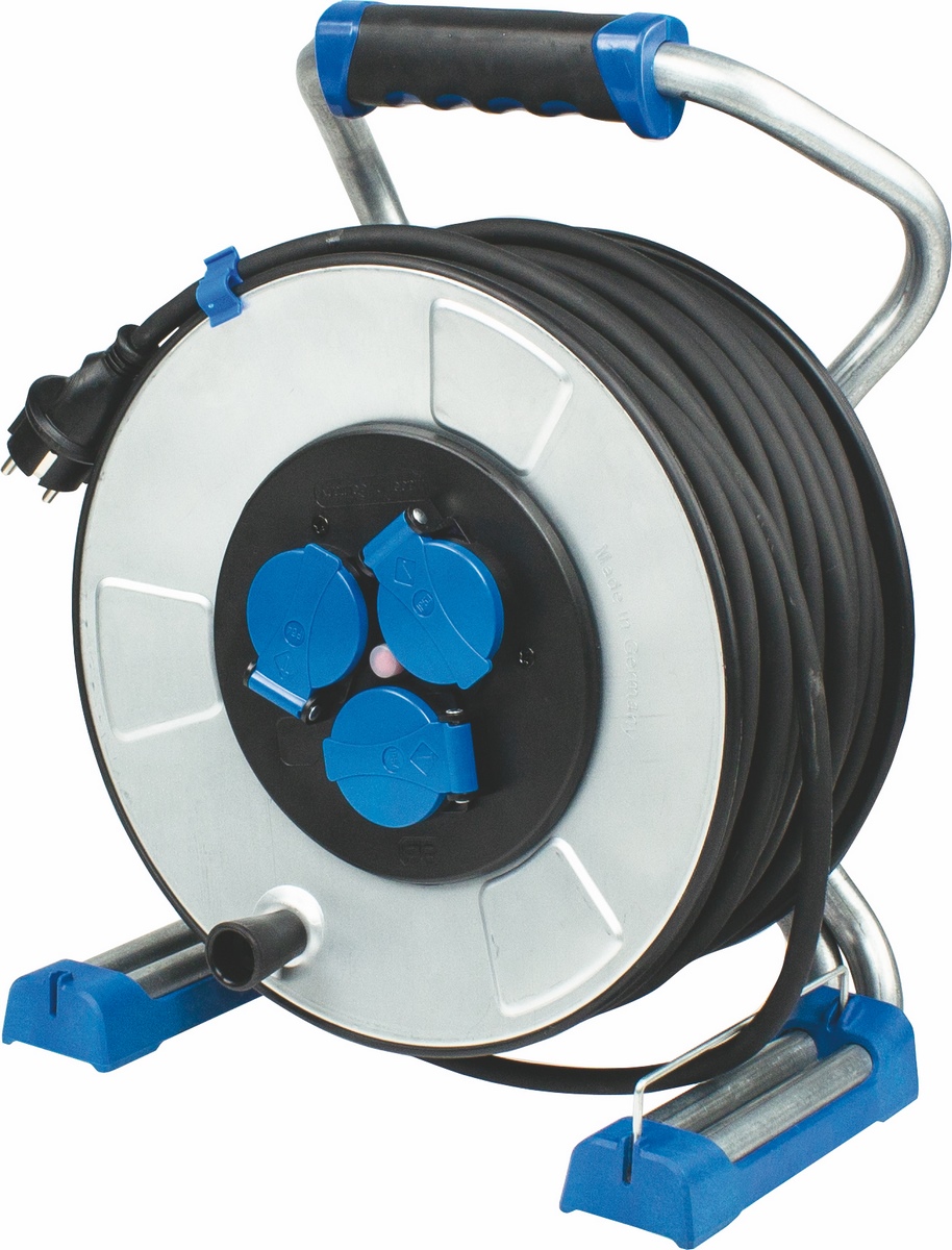 Schwabe IronCoat Xperts cable reel Ø285mm 230V 16A - H07RN-F 3G2.5 33m
