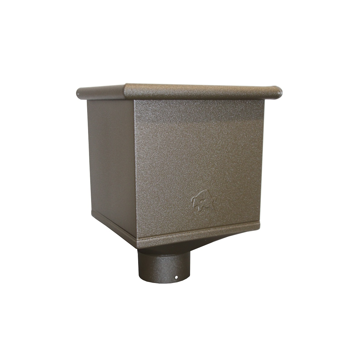 PREFA water collection box 100 w. eccentric drain brown