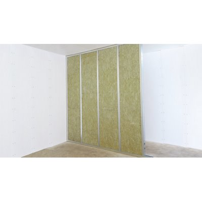Rockwool Trennwandplatte Sonorock WLG040 Steinwolle 1000x625x60mm