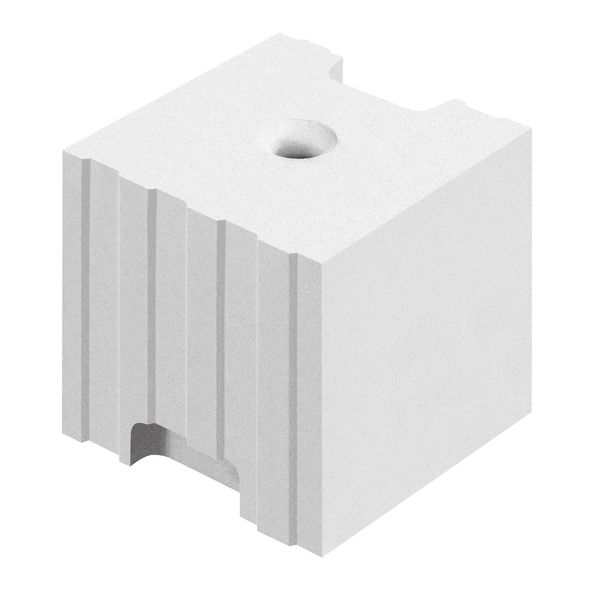 Unika KS 8DF R(P) 248x240x248mm plane block RD 2.0-20 - 6843T