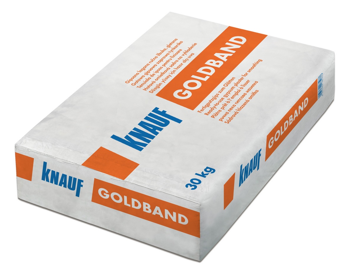 Knauf Goldband ready-mixed plaster 30kg