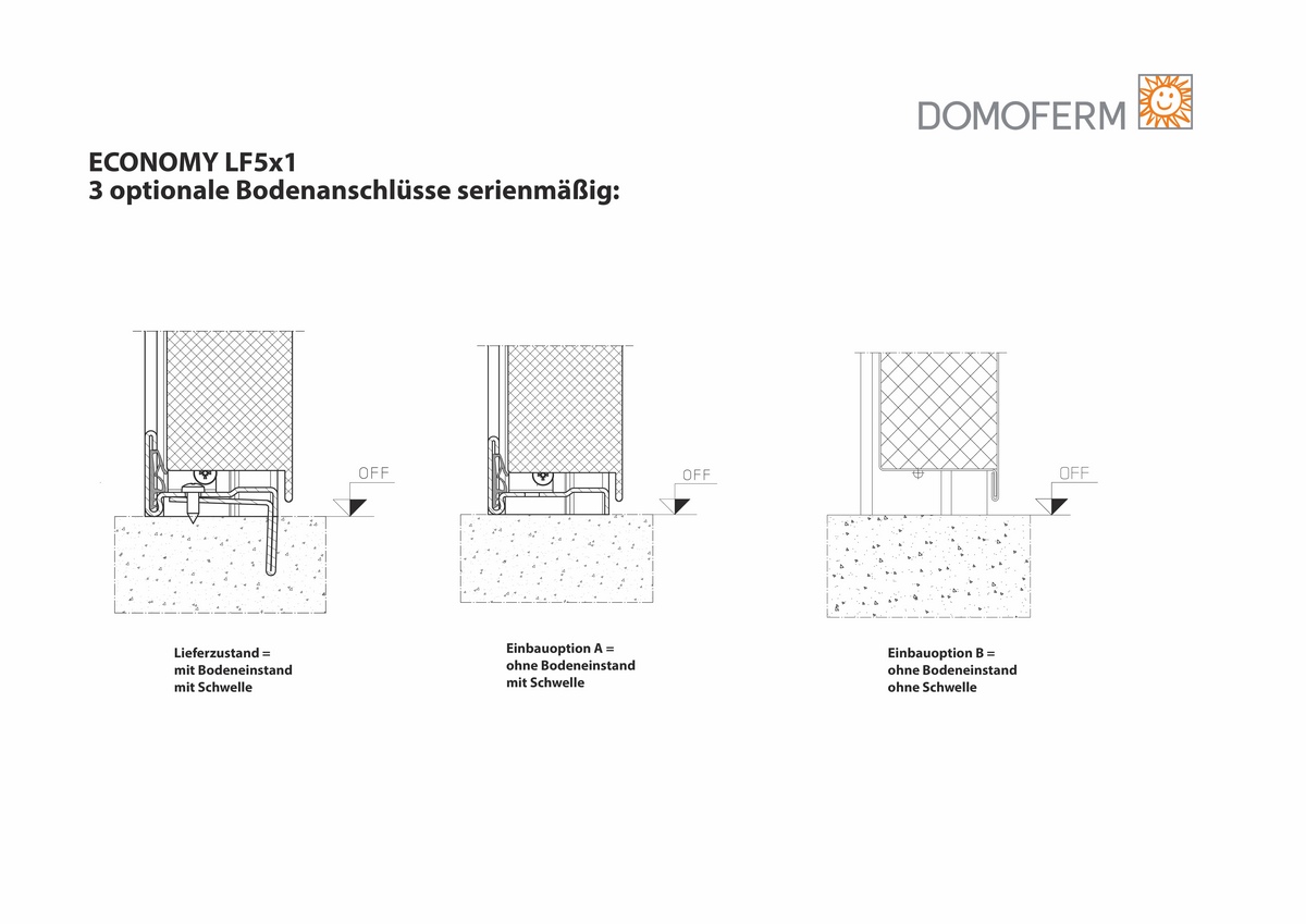 DOMOFERM Economy T30-1 element drzwiowy 875 x 2000 mm ościeżnica narożna DIN-L/R