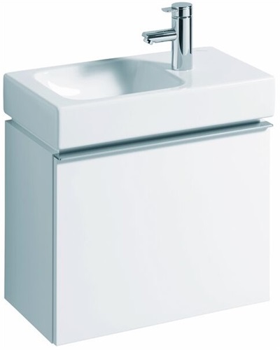 Szafka podumywalkowa Keramag iCon xs 520x420x308mm Alpine wysoki połysk