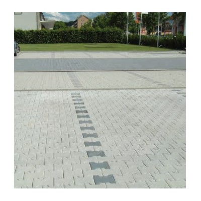 BWL H-Doppelverbundpflaster 8cm Halbstein grau mit Fase