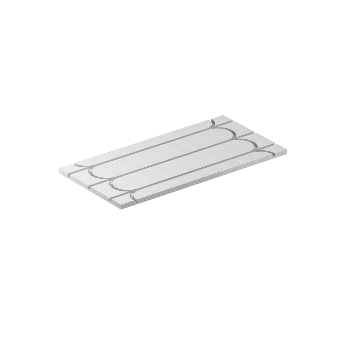 Element ogrzewania podłogowego FCEE Therm25 1000x500x25mm - rozstaw rowków 167mm
