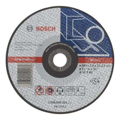Bosch cutting disc Expert metal cranked A 30 S BF 180x3.0mm
