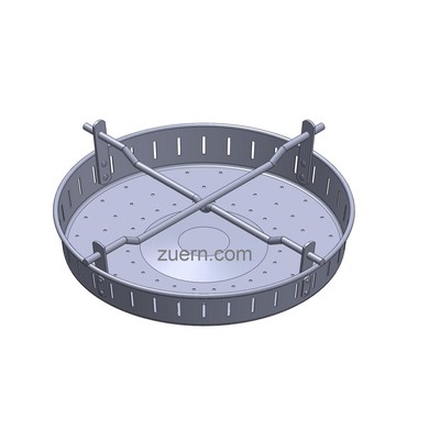 Strainer heavy duty vz DIN 1221 with cross bar
