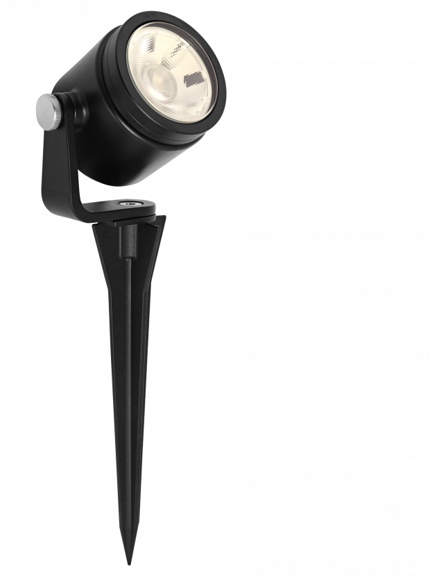 in-lite Spot LED Scope (aktualizacja) 12V 3W czarny okrągły ciepły biały