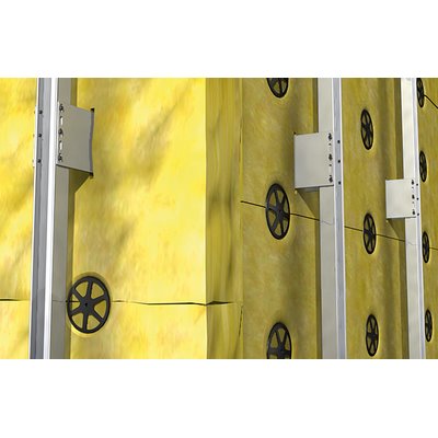 Fischer Dämmstoffhalter DHK 80 schwarz Dübellänge 105mm Nutzlänge 70-80mm