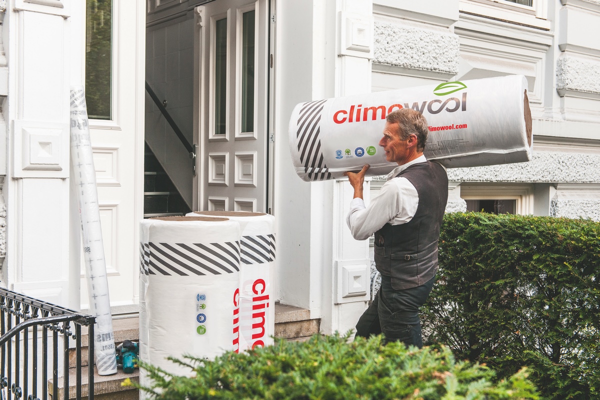 Climowool Klemmfilz KF3 032 180mm 2400x1200mm  - 704435