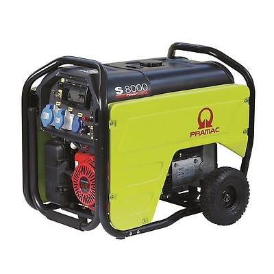 Agregat prądotwórczy Pramac S8000 230 V 50 Hz benzyna rozruch elektryczny