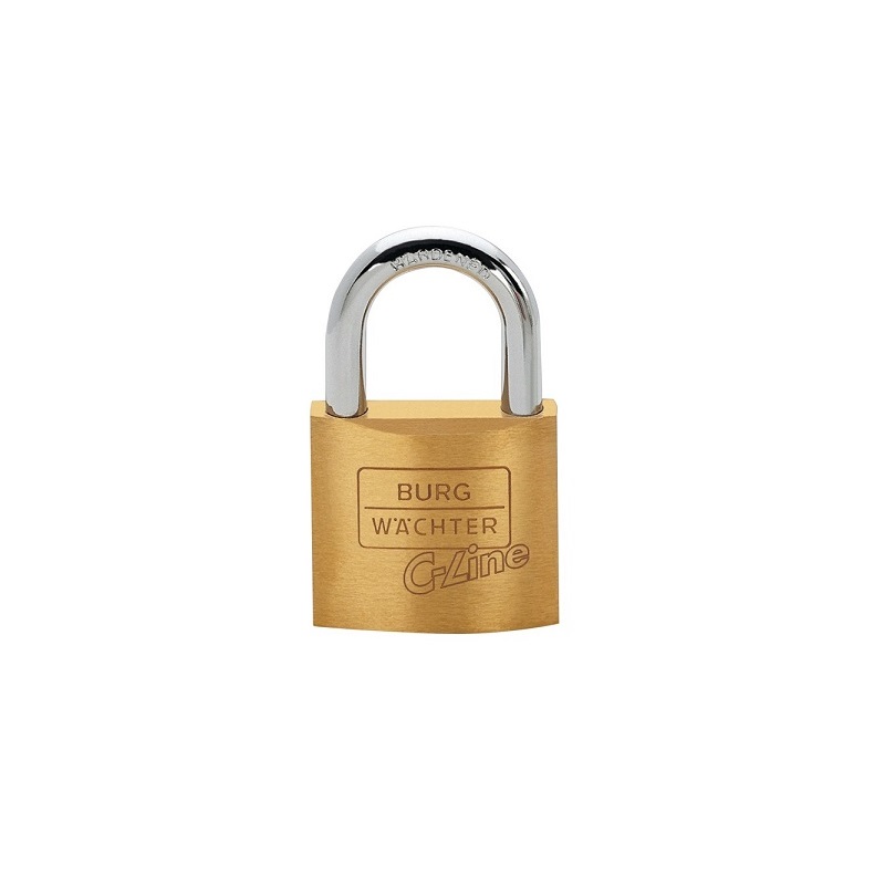 Cylinder padlock 222 50 MS Lock body width 50mm various keyed versions