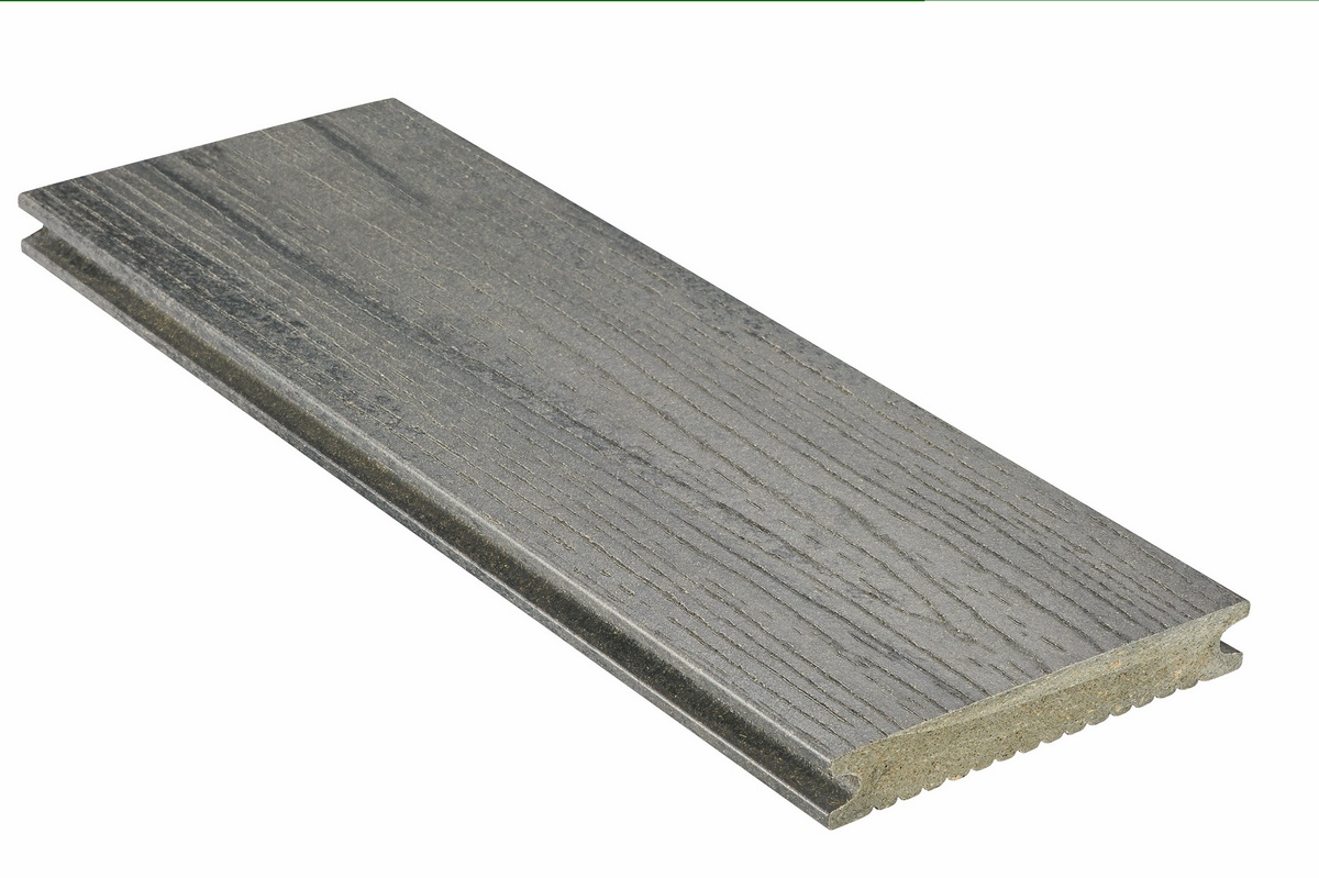NIF WPC decking board ""The natural line" 21x139x3000mm graphite grey