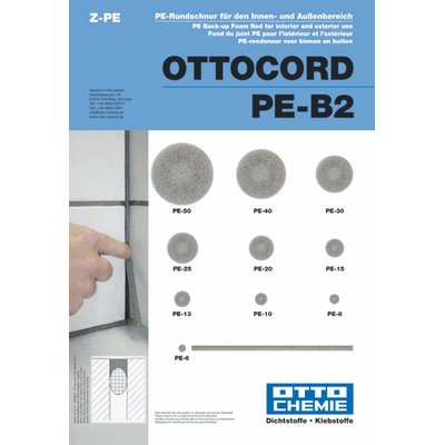 OTTOCORD PE-B2 50mm grey 90m PE round cord