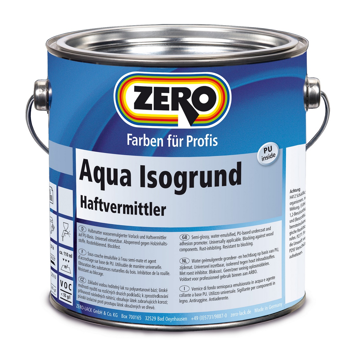 Zero Aqua Isogrund biały 2,5l 830209010