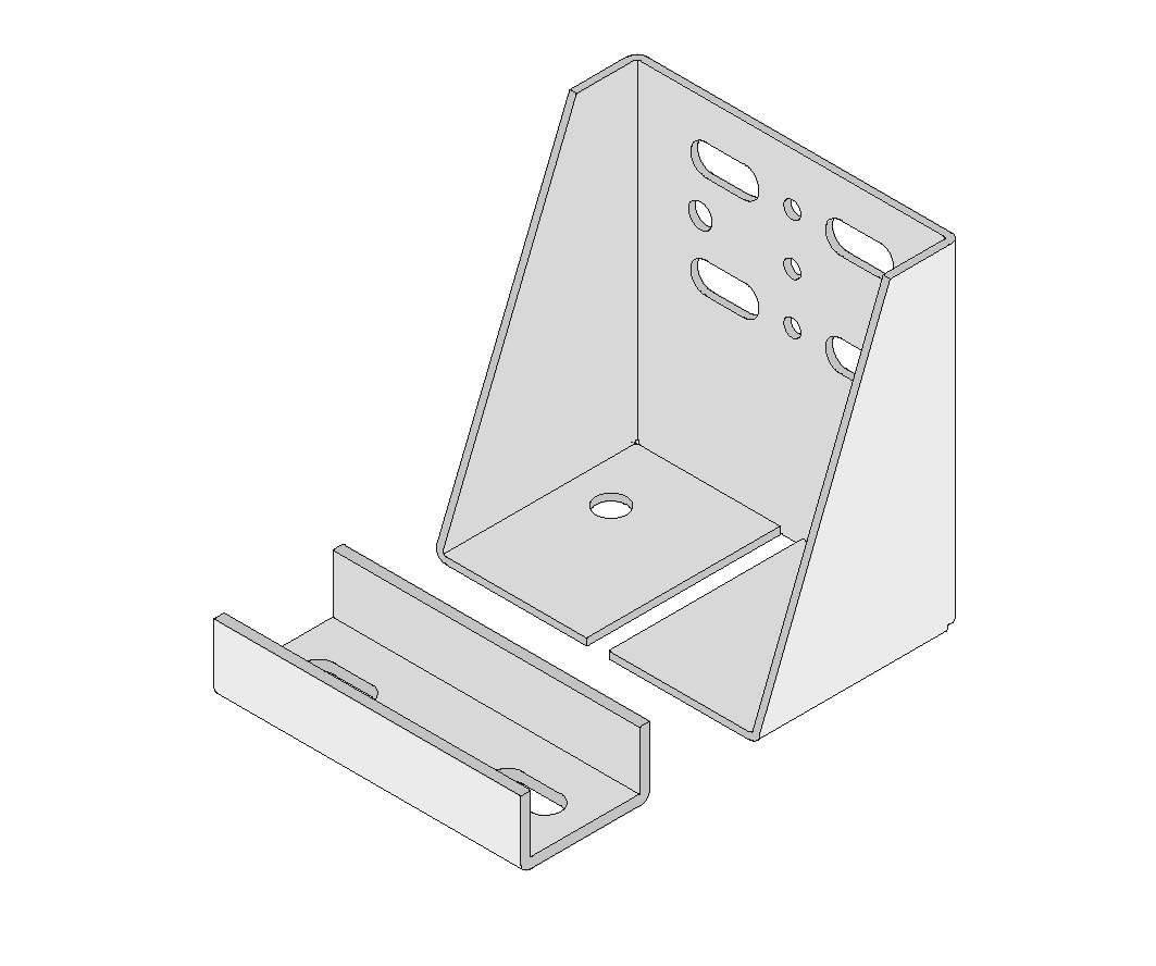 Knauf fixing kit for UA 100mm ceiling skirt/parapet