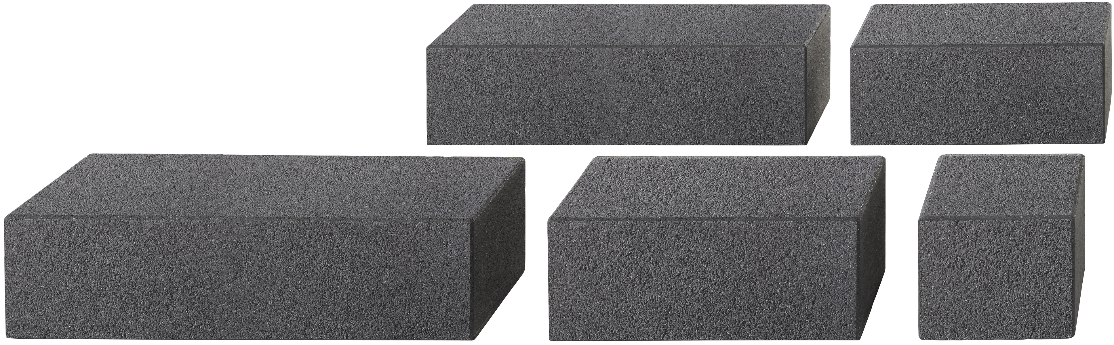 Endelement Vios 45x22.5x16.5cm anthrazit feingestrahlt
