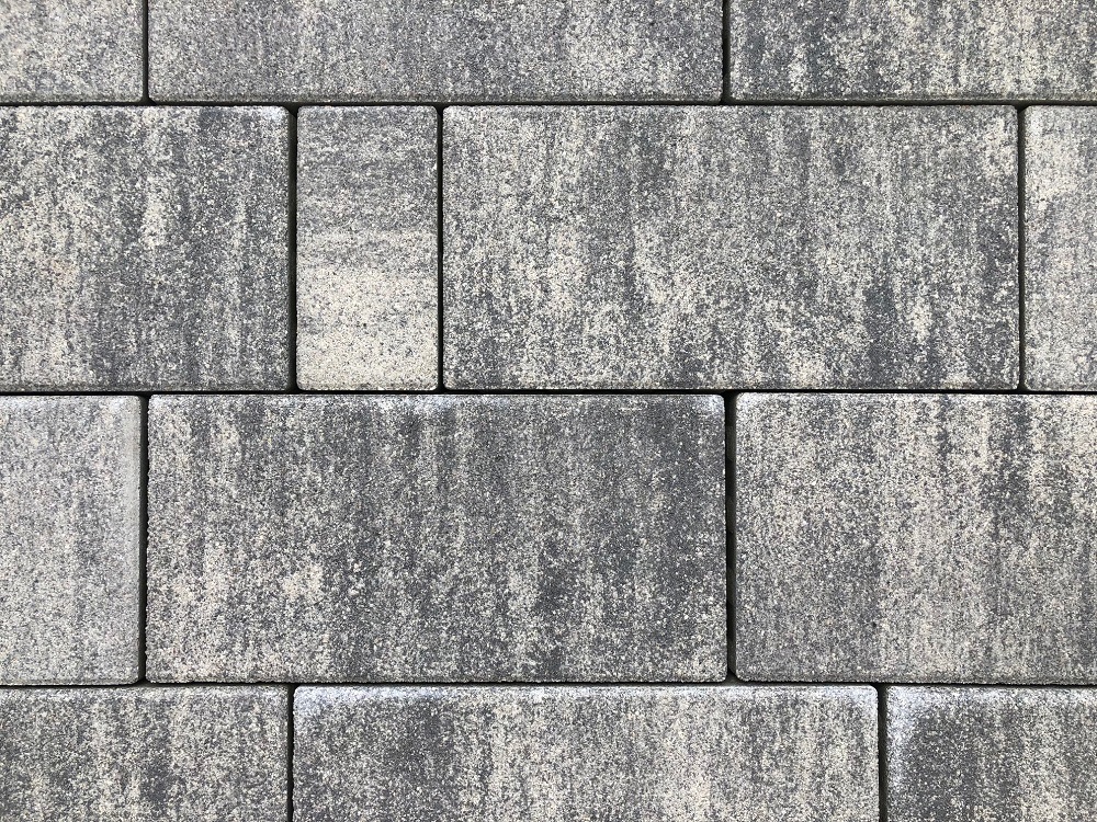 Kostka brukowa BWL Carre 20x10x8cm biało-szara-mocna