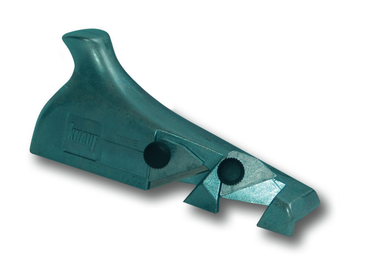 Knauf edge planer for 22°/45° chamfer