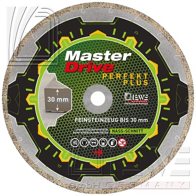 Diewe MASTER DRIVE PERFEKT PLUS Diamanttrennscheibe Ø350mm 30.0/25.4