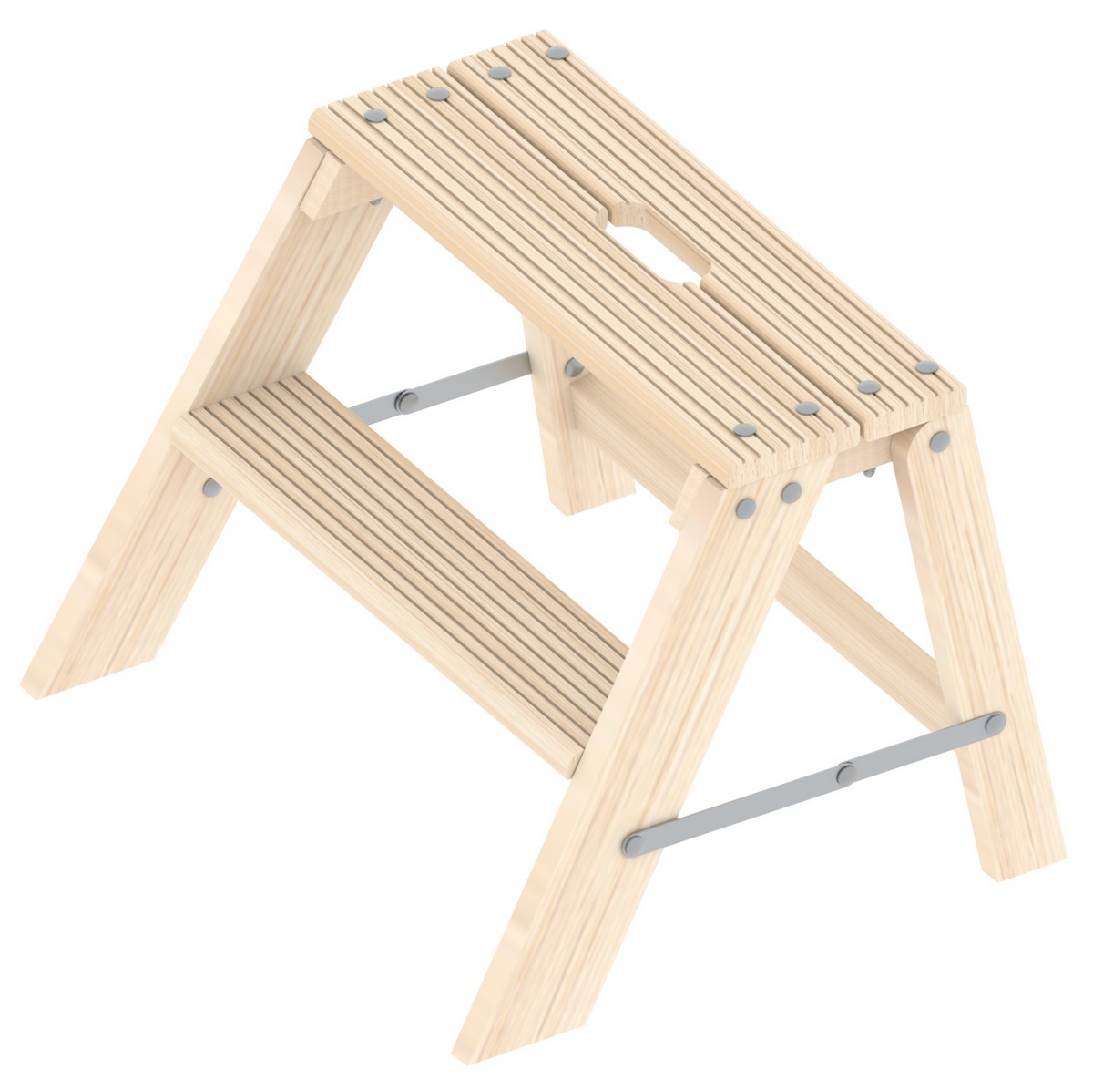 Layher Holz-Stufentritt 2 Stufen