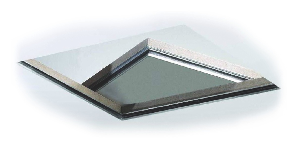 Knauf System D131 BS30 aluminium inspection panel 450x450mm self-supporting ceiling