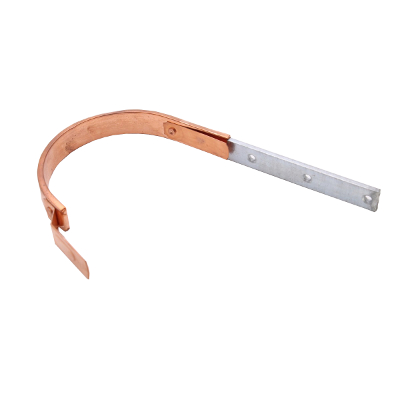 LEH VA umm. Gutter hook half-round 33-25/6mm long cut to size