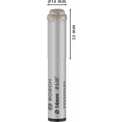Bosch PRO Ceramic dry drill bit 14 x 33 x 13 mm - 2 608 599 058
