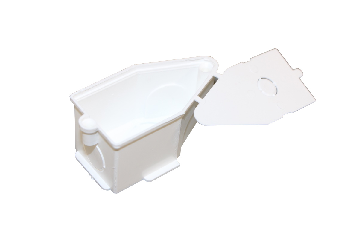 Kopp wall outlet box UP w. cover cover 60x31x31mm