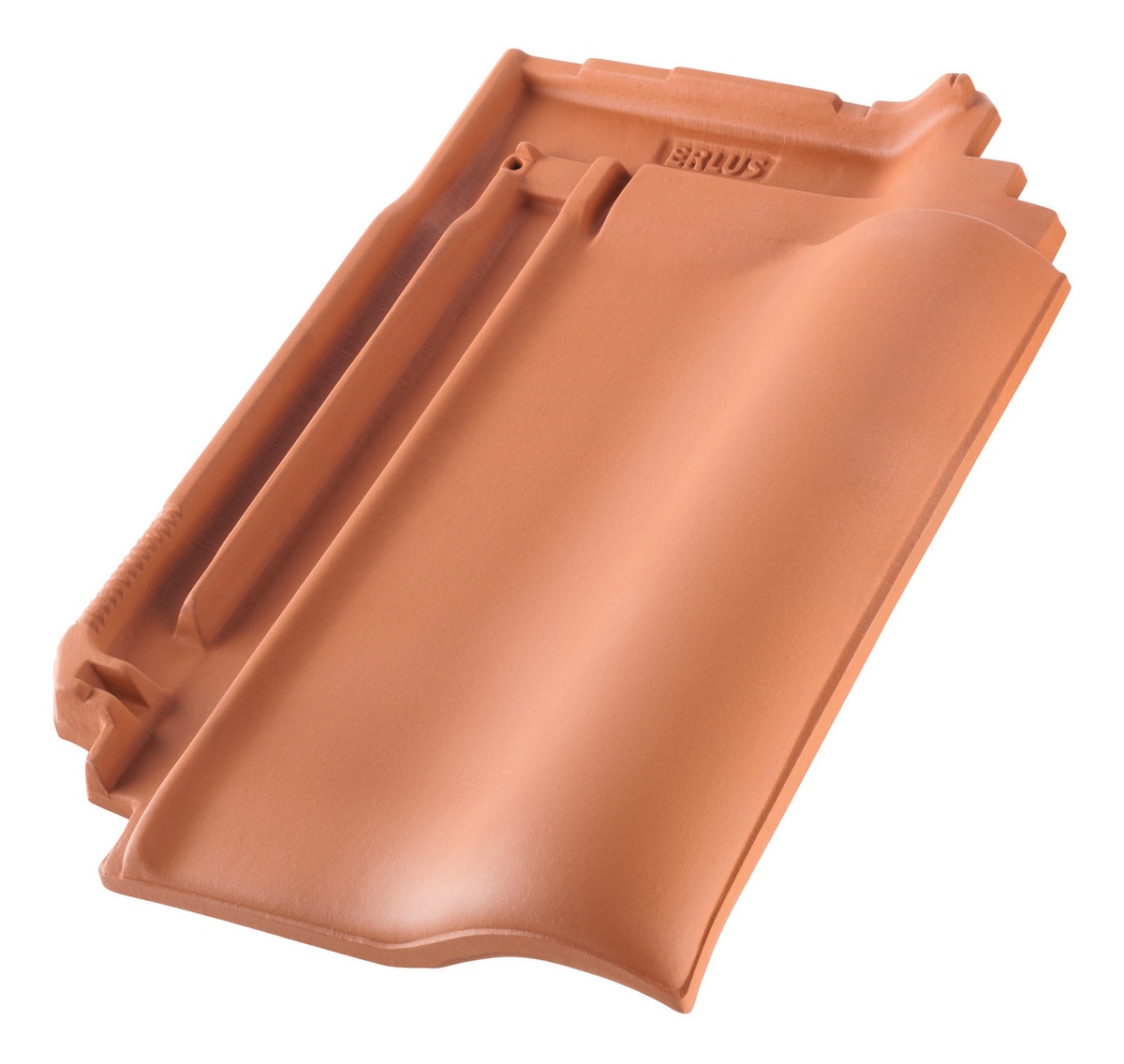 Erlus E58 refurbishment flat roof tile 1st grade red engobed - M