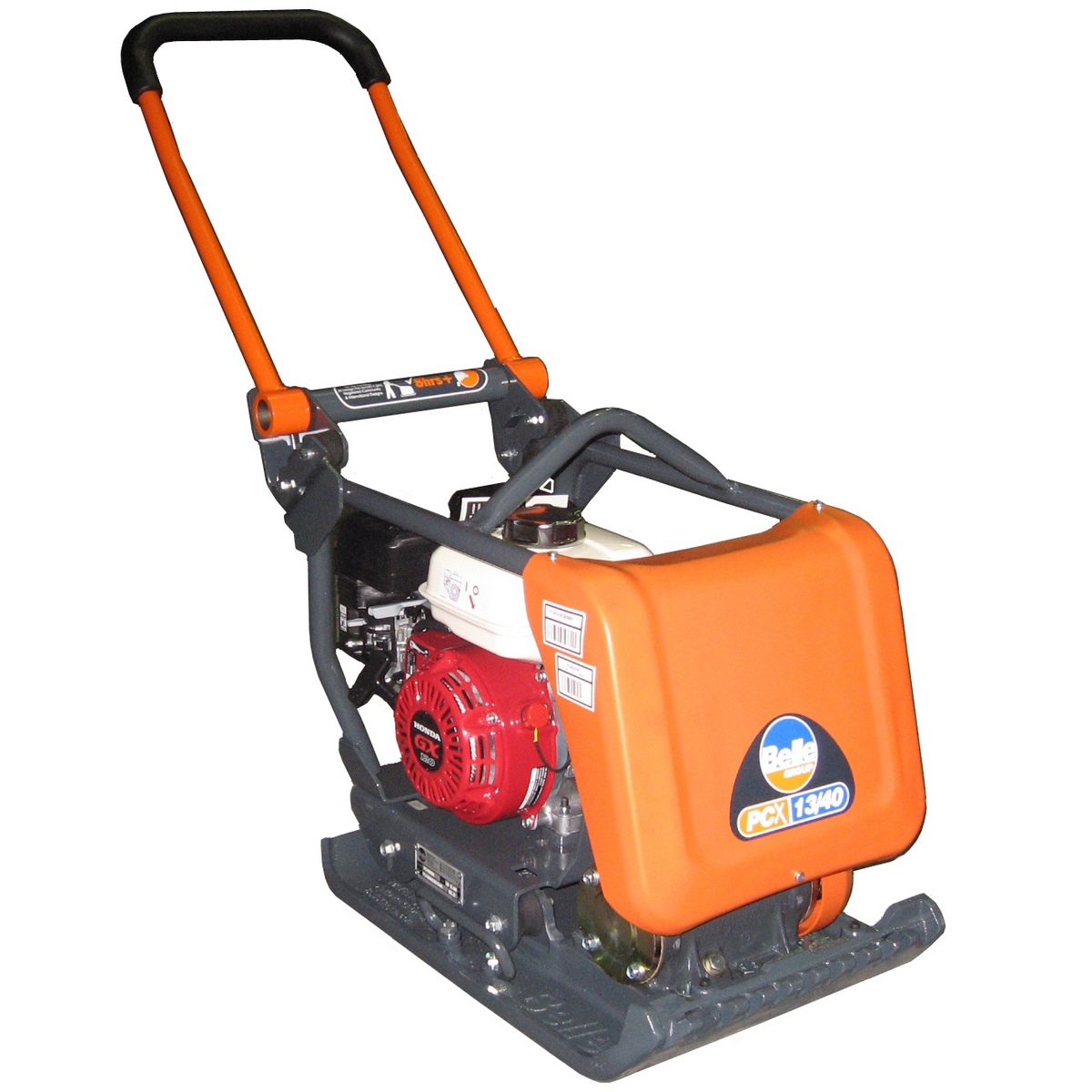 Lescha vibratory plate PCX 13/40 GX160 plate 606x400mm without water set
